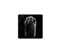 Prosy Bride Wedding Sparkling Headwear Crystal Tassel Headband Beaded Headpiece Wedding Style Accessories for Women and Girls