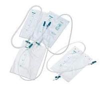 Prosys Drainable Urine Bag 2 Litre (Sterile) with Click-Close tap (x5) - Includes 5 Pairs of Non-Latex Gloves