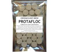 Protafloc (10 Tablet Pack). Beer Wort Finings. Clearing Home Brew. Protofloc Carrageenan (Whirlfloc)