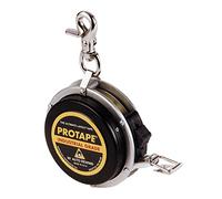 ProTape 3/8" x 15m Auto-Rewind Tape Measure w/Nylon Coated Blade 45722 (950MEB) Meter & CM by US Tape