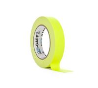 ProTapes/Permacel 24mmx25 yard Fluorescent Gaffer Cloth Tape - Yellow