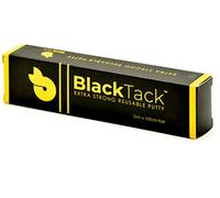 PROtastic Industrial Strength Original Black Tac Putty (1 Metre x 2cm) for Repairing, Reconstructing and Protecting Objects - Mouldable, Removable, Waterproof Glue