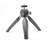 PROtastic® Mini Tripod With Folding Legs and Ball Head - Compatible with GoPro/Xiaomi/SJCAM Action Cameras + Phones + Compact and DSLR Cameras - Great For Panoramic Photos