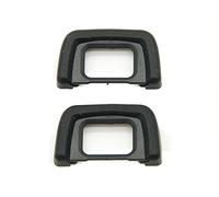 PROtastic® Replacement DK-24 DK24 Eyecup for Nikon D3000 D3100 D5000 D5100 Cameras (2 Pack)