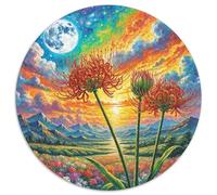Protea Cynaroides 1000pc Round Puzzle Depicting, Designed to Test Wits, Lovely for Cosy Nooks And Sheltered Spots 1000pcs (67.5x67.5cm)