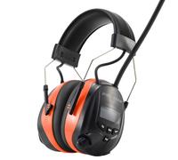 PROTEAR Bluetooth 5.4 Ear Defenders with DAB/DAB+ FM Radio,Rechargeable Electric Safety Earmuffs with Hands-Free Calling,SNR 30dB