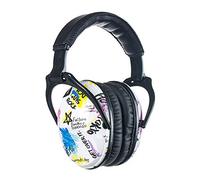 PROTEAR Kids Ear Defenders, Hearing Protection for Toddler Kids and Young Teens with Autism, Noise Reduction Safety Earmuffs Ideal for Fireworks, Concerts, Cinema(Graffiti)