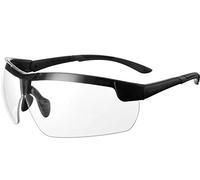 PROTEAR Safety Glasses with Clear Anti Fog for Men and Women, Clear Lens, Black Temple with Case Eye Protection Glasses Safety Goggles Eyewear