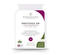 Protease Delayed Release (DR) 50mg | Digestive Support Enzymes | 90 Vegan Friendly Capsules for Digestion UK Made | Long 3 Month Supply