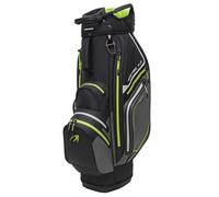 ProTec 7.0 Waterproof Golf Cart Bag - Black/Charcoal/Lime