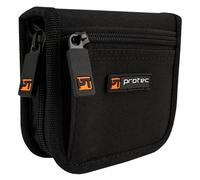 Protec A222 Large Brass Double Mouthpiece Pouch with Zip
