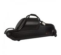 Protec BLT311CT Contoured ZIP Baritone Sax Case with Wheels Black