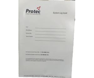 Protec Fire Detection System Log Book Fire & Fault Signals