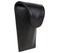 Protec Large Brass Leather Mouthpiece Pouch - Black