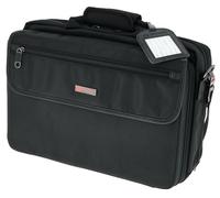 Protec Lux Combo Messenger Pro Pac Case for Flute and Piccolo - Black