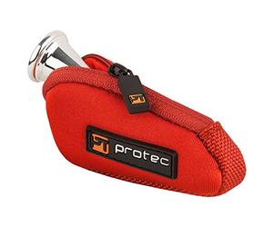 Protec N202RX French Horn Neoprene Mouthpiece Pouch - Red