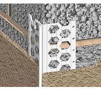PROTEC PVC Render Corner/Angle Bead 15MM - 2.5M Length - White - 10 Pack