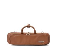 Protec Rumi Flute Leatherette PRO PAC Case with Large Exterior Pocket and Shoulder Strap (Fits B or C Foot), Espresso, Model RU308ES