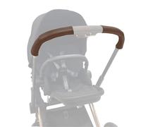 PROTEC TIF | Leatherette Covers Compatible with CYBEX PRIAM Handlebar (Dark Brown)