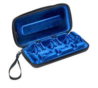 ProTec Trombone Mouthpiece with Zip, 6 Pieces, Black, Black