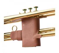 Protec VL226SP Vegan Leather 6-Point Trumpet Valve Guard Cocoa