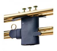 Protec VL226SP Vegan Leather 6-Point Trumpet Valve Guard Navy Blue