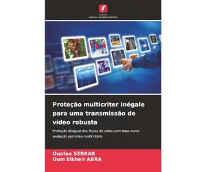 Proteção multicriter Inégale para uma transmissão de vídeo robusta: Proteção desigual dos fluxos de vídeo com base numa avaliação percetiva multicritério