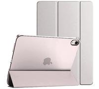 PROTech Case for iPad 10th Generation Case 2022, Slim Stand Cover for iPad 10th Gen 10.9 inch, Support Touch ID, Auto Wake/Sleep Smart Shell with Translucent Back (Silver)
