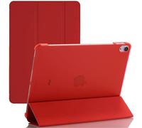 PROTech Case for iPad Air 11-Inch M2 (2024) & iPad Air 5 (2022, 10.9-Inch) - Slim Stand, Hard Back Shell Cover with Auto Wake/Sleep (Red)