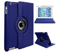 PROTech For Apple iPad Air (1st Generation) 2013 A1474 A1475 A1476 360 Degree Swivel Stand Smart Protective Cover(Blue)