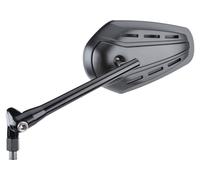 PROTECH GAZZINI mirror XC-70 CNC milled aluminium/plastics/mirror glass black, black