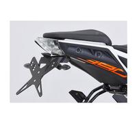 PROTECH License Plate Bracket X-Shape For various models, black