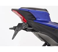 PROTECH license plate holder powder-coated stainless steel black, black