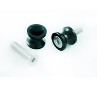 PROTECH racing adapter M8 aluminium black, black