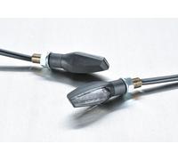 PROTECH RC-20 LED-indicator front right/rear left / Scope of delivery 1 piece plastics black, black