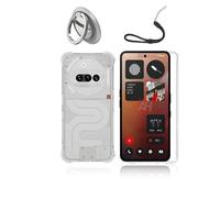 Protecive Cover for Nothing phone 3A,Transparent TPU Phone Case Compatible with Nothing Phone（3a）,Ultimate protection and Skin-Friendly,Comes with string and finger ring closure