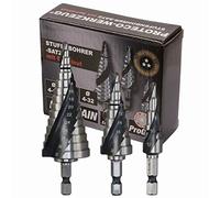 Proteco-Werkzeug HSS Titan TIN TiALN Professional Quick Release Taper Drill Bit Set for Drills