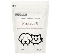Protect 5 Mushroom Extract Capsules Dog & Cat. Keeps pets healthy