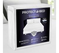 Protect-A-Bed Essential Mattress Protector Queen, Dust Mite Resistant, Noiseless and Odor-Resistant Mattress Cover, 100% Waterproof Top, Machine Washable, Fits 11"-18" Mattresses