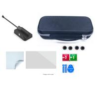 Protect and Charge Pack for Steam Deck - Nylon/EVA Carry Case, Charging Stand, Screen Protector and 4x Thumb Grips