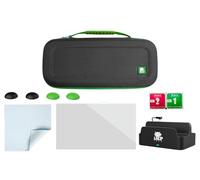 Protect and Charge Pack with Case, Charge Dock, Tempered Glass Screen Protector and 4 Thumb Grips