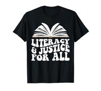 Protect Book Librarian Library Literacy Justice Stop Ban T-Shirt
