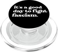 Protect Democracy It's A Good Day to Fight Fascism Resist PopSockets PopGrip for MagSafe
