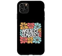 Protect Democracy Retro Vintage Patriotic Pro Democratic Case for iPhone 11 Pro Max