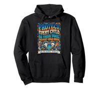 Protect Every Child Be Their Voice Child Abuse Prevention Pullover Hoodie