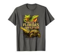 Protect Florida’s Wild Side Native Reptiles and Amphibians T-Shirt