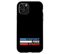 Protect Free Speech Patriot Freedom of Speech Matters Gifts Case for iPhone 11 Pro