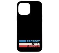 Protect Free Speech Patriot Freedom of Speech Matters Gifts Case for iPhone 13 Pro Max