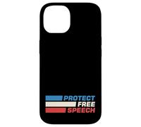 Protect Free Speech Patriot Freedom of Speech Matters Gifts Case for iPhone 14