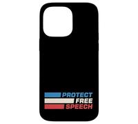 Protect Free Speech Patriot Freedom of Speech Matters Gifts Case for iPhone 14 Pro Max